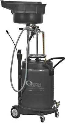 Récupérateurs d’huile usée de 100 l avec éjecteur et kit des sondes d’aspiration.